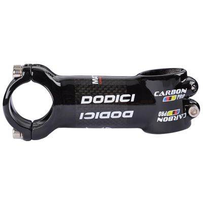 AGSDGAWD Carbon Fiber Bike Stem, 31.8mm Diameter, 6 Angle, Lightweight Handlebar Stem with Length Options: 60mm, 70mm, 80mm, 90mm, 100mm (Size : 90MM)