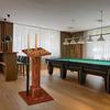 GLWJXSD Pool Cue Racks,Pool Cue Stand,Snooker Billiard Cue Pool Rack,Wood Multifunction Floor-Standing Billiard Supplies Display Stand/a/30X55X24Cm view 4