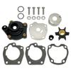 A.A Water Pump Impeller Housing Kit Replacement for Johnson Evinrude 35 HP - 0391631, 0388891, Black, Silver view 1
