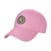BASTU Seal of Nassau County, New York Baseball Cap for Men Women Dad Hat Classic Adjustable Golf Hats Pink view 2