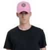 BASTU Seal of Nassau County, New York Baseball Cap for Men Women Dad Hat Classic Adjustable Golf Hats Pink view 3