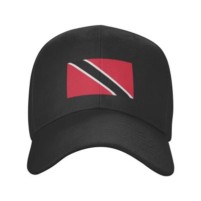 BASTU Flag of Trinidad and Tobago Baseball Cap for Men Women Dad Hat Classic Adjustable Golf Hats Black