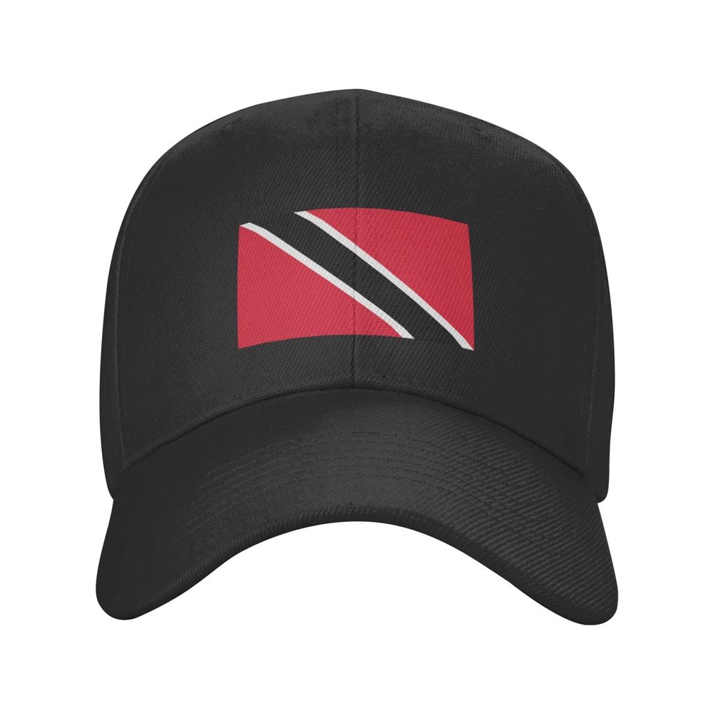 BASTU Flag of Trinidad and Tobago Baseball Cap for Men Women Dad Hat Classic Adjustable Golf Hats Black
