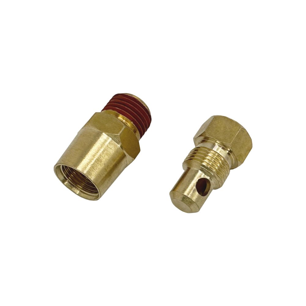 A.A Manifold Engine Block Drain Plug Kit Replacement for MerCruiser Quicksilver Sterndrive - 82745, 18-4218, 22-16951T1, 22-16951A1, 22-16951Q1 (Single), Gold, Red
