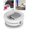 Alomejor 5pcs 2.5cm Surfing Surfboard Leg Rope, Kayak Accessories Equipment Stainless Steel Pin Nylon Plastic for Paddleboard (White) view 2