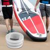 Alomejor 5pcs 2.5cm Surfing Surfboard Leg Rope, Kayak Accessories Equipment Stainless Steel Pin Nylon Plastic for Paddleboard (White) view 4