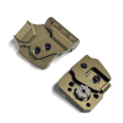 okyass PWM-S Parasitic Weapon Mount Adapter RQE Bridge Monocular NVG Mounting Base (Tan)