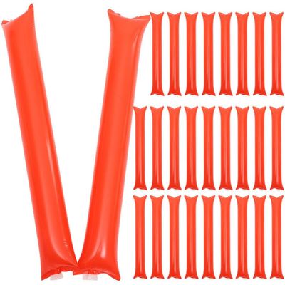 BESPORTBLE 50pcs Inflatable Cheer Props for Sports Events Lightweight Cheerleading Sticks for Parties Concerts and School Activities