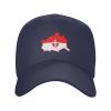 BASTU Flag Map of Vienna Baseball Cap for Men Women Dad Hat Classic Adjustable Golf Hats Navy Blue view 1