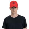 BASTU Seal of San Francisco Baseball Cap for Men Women Dad Hat Classic Adjustable Golf Hats Red view 3