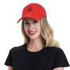 BASTU Seal of San Francisco Baseball Cap for Men Women Dad Hat Classic Adjustable Golf Hats Red view 4