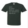 5X-Large Forest Green Mens Eat Sleep Drive Kids to Sports Repeat Funny Mom T-Shirt view 2