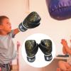 1/4 Pairs Boxing Gloves | Adult Boxing Gloves | Children Boxing Gloves, Kids PU Leather Tiger Printed Fight Gloves, Heavy Bags Boxing Gloves, Match Hand Protector Fitness Sports Gloves for Men view 3