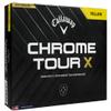 2024 Callaway Golf Chrome Tour X Yellow AlignXL Golf Balls view 2