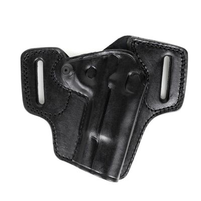 Doruk Holster for Glock 43X 9mm Combat Master Owb Leather Gun Holsters (Black Right Hand)