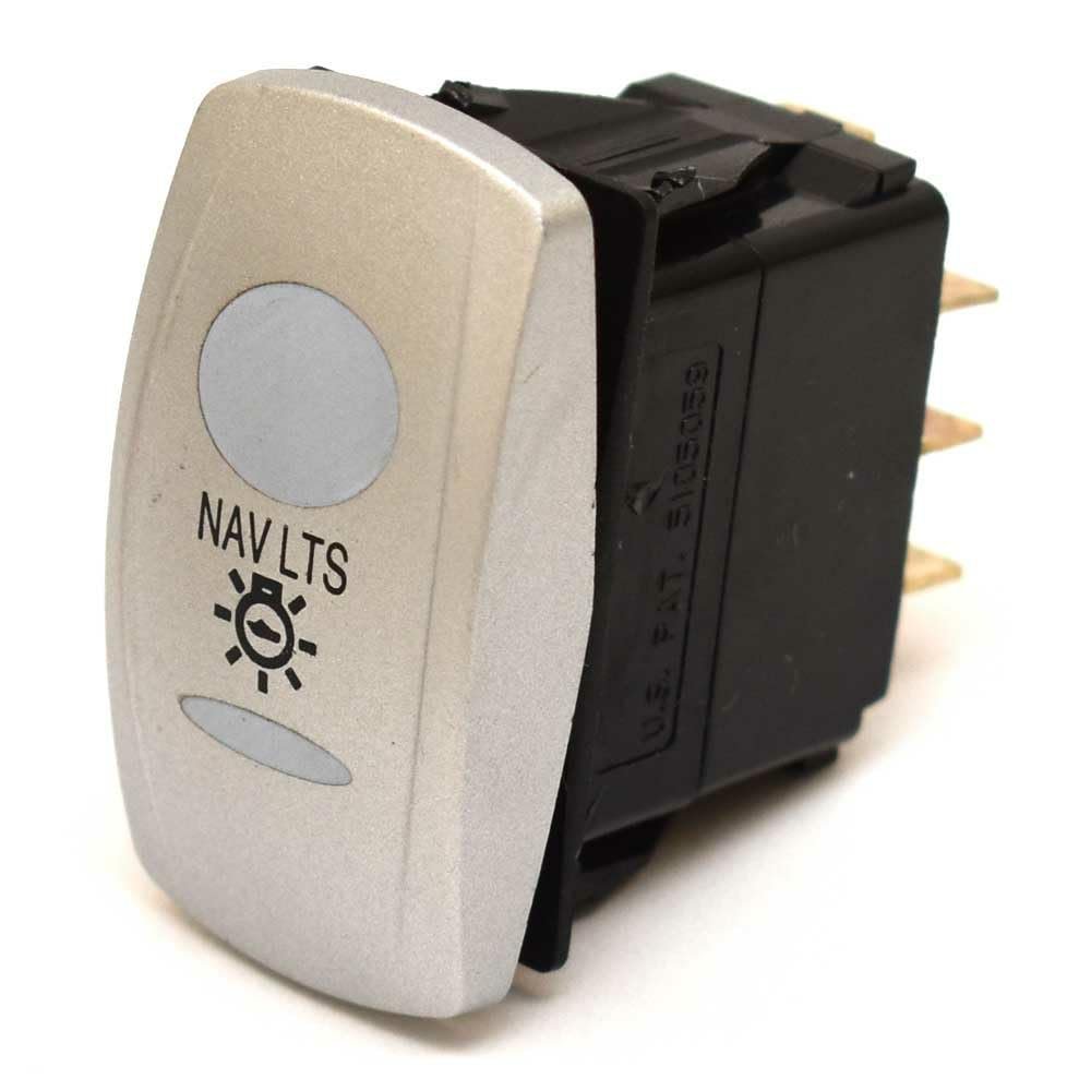 Carling On/Off/On Contura V Boat Rocker Switch | Nav LTS 4 Spade 12 V