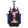 Boombah Catchers Superpack Hybrid Digital Camo Bat Bag PS-9060-3000C23 Royal/Red - Wheeled & Backpack Version view 3
