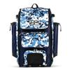 Boombah Catchers Superpack Hybrid Digital Camo Bat Bag PS-9060-3000C23 Navy/Columbia - Wheeled & Backpack Version view 1