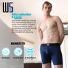 Warriors & Scholars Chafe Safe Pouch Modal Boxer Briefs For Men Pack, Ultra Soft, Breathable Quick Dry, Moisture-Wicking, Buldge Enhancing Mens Underwear, 105 M view 4
