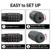 DaShield Bike Lock Cable 5 Digit Resettable Combination Code for Bicycle and Scooter Cable Lock Anti Theft Cable Locks with Secure Mounting Bracket (59" (2 Pack)) view 3