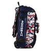 Boombah Catchers Superpack Hybrid Digital Camo Bat Bag PS-9060-3000C23 Navy/Red - Wheeled & Backpack Version view 4