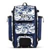 Boombah Catchers Superpack Hybrid Digital Camo Bat Bag PS-9060-3000C23 Royal/Gray - Wheeled & Backpack Version view 1