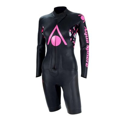 Aqua Sphere Women's Limitless SwimRun Wetsuit (Black, Small, Aqua Sphere)