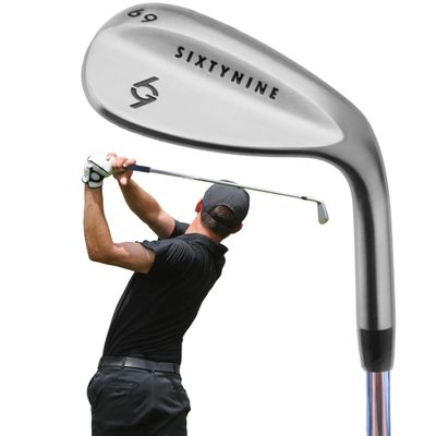 69 Degree Golf Club Wedge, Premium Lob, Flop and Sand Wedge for Men, Pitching Golf Club Wedge for Men (69, Left)