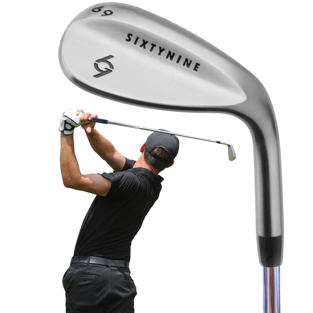 69 Degree Golf Club Wedge, Premium Lob, Flop and Sand Wedge for Men, Pitching Golf Club Wedge for Men (69, Left)