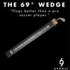 69 Degree Golf Club Wedge, Premium Lob, Flop and Sand Wedge for Men, Pitching Golf Club Wedge for Men (69, Left) view 3