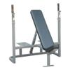 212 Main Incline Weight Bench with Spotter Platform, Black view 1