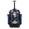 Boombah Catchers Superpack Hybrid Digital Camo Bat Bag PS-9060-3000C23 Royal/Black - Wheeled & Backpack Version view 2
