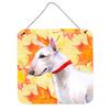 212 Main Bull Terrier Fall Wall or Door Hanging Prints, 6 x 6 in. view 1