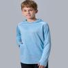 Liberty Imports 3-Pack Youth Boys Teen Dry-Fit Hoodies Long Sleeve Athletic Pullover Sweatshirts Lightweight Activewear (Set 3, Medium) view 2