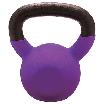 212 Main 40 lbs Vinyl Coated Kettlebell, Purple