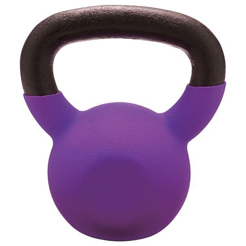 212 Main 40 lbs Vinyl Coated Kettlebell, Purple
