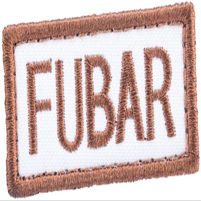 Evike - Matrix FUBAR Hook and Loop Patch (Color: Tan)