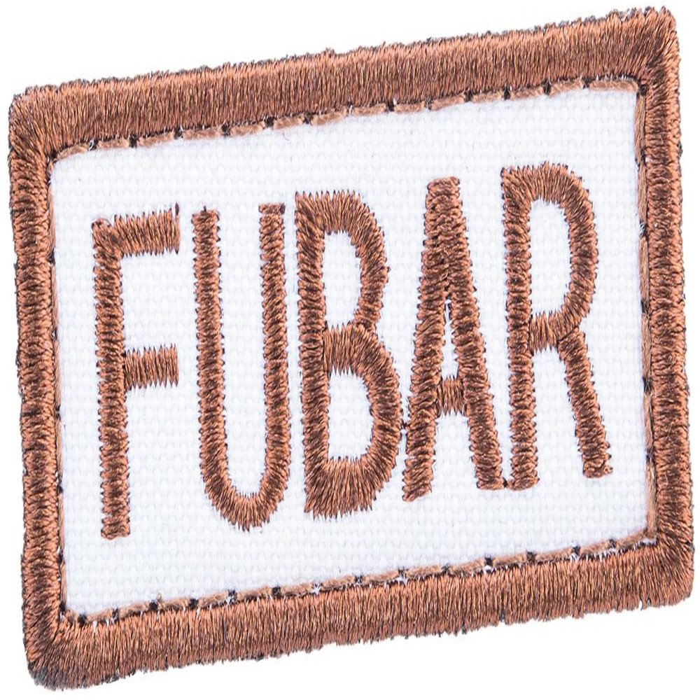 Evike - Matrix FUBAR Hook and Loop Patch (Color: Tan)