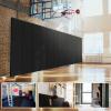PROGOAL 60" x 20" x 2" Gym Wall Padding Basketball Court Wall Mats Athletes Protector,Removable High Elasticity Tear-Resistant 2" Thick Foam High-Density Wall Pads for Safty(Black) view 1