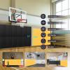 PROGOAL 60" x 20" x 2" Gym Wall Padding Basketball Court Wall Mats Athletes Protector,Removable High Elasticity Tear-Resistant 2" Thick Foam High-Density Wall Pads for Safty(Yellow) view 4