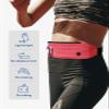 WATERFLY Running Belt Fanny Pack: Runner Marathon Jogging Waist Pack Sport Workout Exercise Fitness Phone Holder Belt for Men Women Jogger Slim Waistband view 2