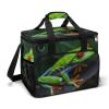 Cooler Bag Large Lunch Bag with Double Zipper Red Eyed Tree Frog Insulated Grocery Bag Reusable Lunch Box for Camping Beach view 1