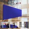 PROGOAL 60" x 20" x 4" Gym Wall Padding Basketball Court Wall Mats Athletes Protector,Removable High Elasticity Tear-Resistant 2" Thick Foam High-Density Wall Pads for Safty(Blue) view 1
