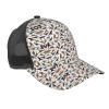 MyPiky Trotting Flat Coated Retrievers Paw Print Mesh Womens Baseball Cap Hat Dad Hat Adjustable Hip Hop Hat Trucker Hat for Men Or Women view 1