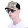 MyPiky Trotting Flat Coated Retrievers Paw Print Mesh Womens Baseball Cap Hat Dad Hat Adjustable Hip Hop Hat Trucker Hat for Men Or Women view 4