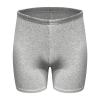 Men's Casual Knit Workout Attire Elastic Waist Drawstring Jogging Summer Beach Sweat Shorts with Pockets Grey view 3