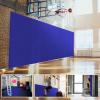 PROGOAL 72" x 20" x 2" Gym Wall Padding Basketball Court Wall Mats Athletes Protector,Removable High Elasticity Tear-Resistant 2" Thick Foam High-Density Wall Pads for Safty(Blue) view 1