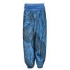Women's Thai Harem Pants Bohemian Yoga Pants Indian Loose Summer Boho Hippie Pants Baggy Harem Pants Indian Hippie Floral Smocked Waist Bohemian Yoga Pants view 2