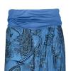 Women's Thai Harem Pants Bohemian Yoga Pants Indian Loose Summer Boho Hippie Pants Baggy Harem Pants Indian Hippie Floral Smocked Waist Bohemian Yoga Pants view 4