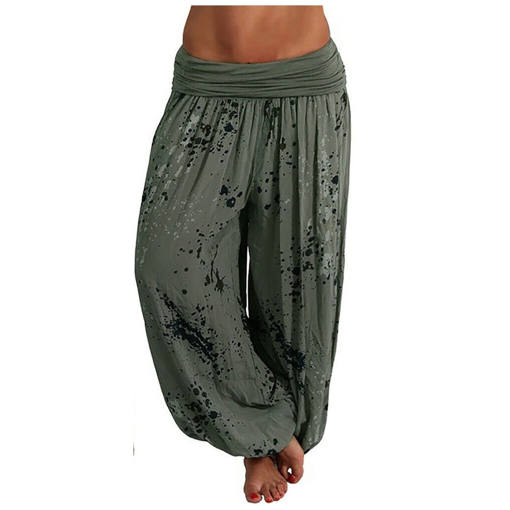 Bohemian Clothes for Women Loose fit and Flowy Parachute Hammer Women's Pant Women Drawstring Waist Baggy Bohemian Boho Hippie Yoga Harem Pants